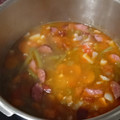 El cooksnap de Sara Gómez Cabrero cuando hizo Ciorba ardeleneasca de fasole verde (guiso de judías verdes).