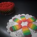 Cooksnap dari Hani Ummu Utsman untuk resep Lidah Kucing Rainbow