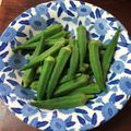 Lin Shu Jhen 的 秋葵佐胡麻醬 cooksnap