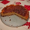 El cooksnap de Sandra cuando hizo Tarta de queso y turrón.