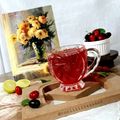 کوک اسنپ مهدیه کولیوند بعد از امتحان کردن چای ذغال اخته.