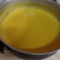 El cooksnap de Chantal Albarenque cuando hizo Crema pastelera.