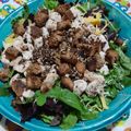 El cooksnap de Val Ardu cuando hizo Ensalada Caesar 🥗.