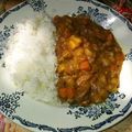 El cooksnap de Camila Ferrero cuando hizo Curry japonés.