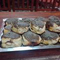 El cooksnap de Andrea lucente Uriel vallejos cuando hizo Tortitas negras las más ricas!!!.