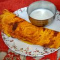 Purabi Das Dutta's cooksnap of when they made কুমড়োর ধোসা (Pumpkin dosa recipe in bengali).
