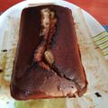 El cooksnap de Lucre Diaz cuando hizo Budín de banana con sorpresa por adentro.