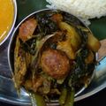 Subhasree Santra's cooksnap of when they made মাছের মুড়ো কুমড়ো পুঁই শাকের চচ্চড়ি (macher muro die kumro pui shaker chochori recipe in bengali).