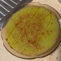 El cooksnap de Eduardo Agudo Alba cuando hizo Crema de calabacín con almendras fritas.