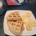 El cooksnap de Ayelén Guzmán cuando hizo Waffles Crocantes.
