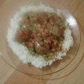 El cooksnap de Ale cuando hizo Mis albóndigas con arroz.