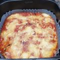 El cooksnap de Los tuneos de mamá cuando hizo Parmesana de berenjenas en AirFryer.
