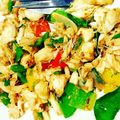รูป Cooksnap ของ คุณครู มีเกียรติ เวสารัช (ครูต้นดนตรี) เมื่อเขาทำ เนื้อปูผัดพริกขี้หนู
