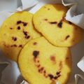 El cooksnap de Almudena Perez Perea cuando hizo Arepas con queso y jamón york.