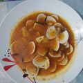 El cooksnap de titto cuando hizo Almejas a la marinera.