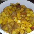 Cooksnap dari Mrs. Habib untuk resep *kentang bakso asam manis pedas*