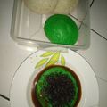 Cooksnap dari Niela Yurnedi untuk resep Serabi pandan kuah kinca