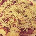 El cooksnap de Mercedes Moreno Uriburu cuando hizo Pizza Fugazza.