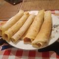 El cooksnap de Sofia cuando hizo Panqueques con manjar.