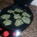 El cooksnap de Jime Diaz cuando hizo Buñuelos de acelga.