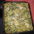 El cooksnap de Clementina Muñiz cuando hizo Pastel de espinacas, arroz y vegetales..