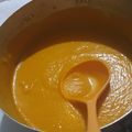El cooksnap de Fernando Luco Avila cuando hizo Crema de zapallo.