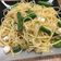 El cooksnap de Maiko Kamata cuando hizo Pasta con camarones.