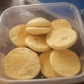 El cooksnap de Lara Paz cuando hizo Alfajorcitos de maicena (sin manteca)!.