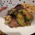 El cooksnap de Maria Laura Goncalves cuando hizo Bifecitos de paleta con zapallitos.