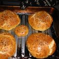 El cooksnap de Patricio Torales cuando hizo Pan de hamburguesa.