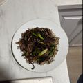 Rahmah Bey's cooksnap of when they made Garlic Chives & Black Fungus.