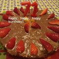 Cooksnap de Leo quando cozinhou Bolo brigadeiro com recheio de morangos.