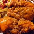 Lali 's cooksnap of when they made Chili's Boneless Buffalo Wings.