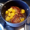 El cooksnap de fuerzamotriz cuando hizo Chuletas de cordero a la parrilla con limón al tomillo limonero.
