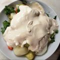 Cooksnap από nitsa στη συνταγή Πατατοσαλάτα με σως γιαουρτιού και μαγιονέζα!