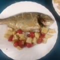 El cooksnap de Vanessa Martín Iglesias cuando hizo 193. Doradas asadas con especias y verduras (principal pescado).