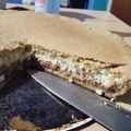 El cooksnap de Agustina Velazquez cuando hizo Tarta de ricota y dulce de batata.