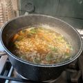 El cooksnap de lafatrita cuando hizo Pollo oriental con Ramen.