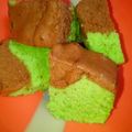 Cooksnap dari Dhedhe || Mamozaf_Kitchen untuk resep Bronis Pandan