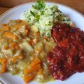 Gyöngyi Vespana Cooksnap-ja, amikor elkészítette a(z) Indiai,zöldbab burgonya egytálétel(Aloo Faliyan ki sabji) receptet.