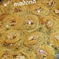 صورة من طبخات بنت الشام منى Madona ، شاركها بعد تجربة وصفة عش العصفور بطريقه سهله