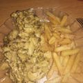 El cooksnap de Camii Maxii Sofii cuando hizo Pechuga de pollo al verdeo con papas fritas.