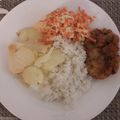 El cooksnap de Andhara Gandhi cuando hizo Ensalada de col estilo kfc.