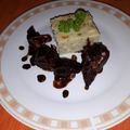 El cooksnap de Lis cuando hizo Cordero horneado con polenta.