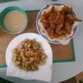 El cooksnap de renzo cuando hizo Alitas de pollo fritas.