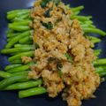Cooksnap dari Safs Oemar (Ana) untuk resep Buncis Siram Oncom Pedas