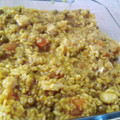 El cooksnap de Elena C cuando hizo Arroz con bonito.