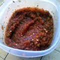 KGbear's cooksnap of when they made Serrano Chili Salsa.