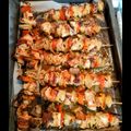 El cooksnap de Gabriela Diez cuando hizo Pincho de cerdo a la Canaria.