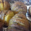Ann.'s cooksnap of when they made Sig's Humbles ( hasselback potatoes).